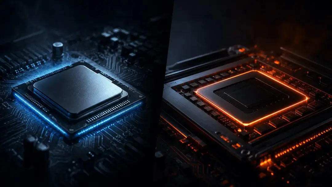 Сравнение CPU и GPU кодировщиков в тёмной премиальной визуализации