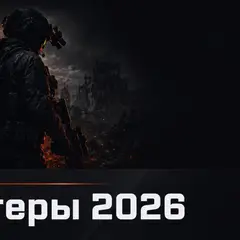 Тактический шутер: силуэт солдата на фоне разрушенного города с оранжевым светом пламени