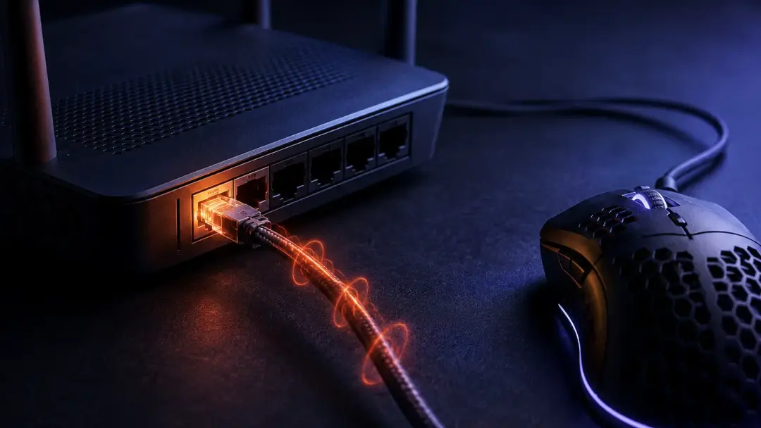 Роутер и кабель как причина сетевых лагов в CS2