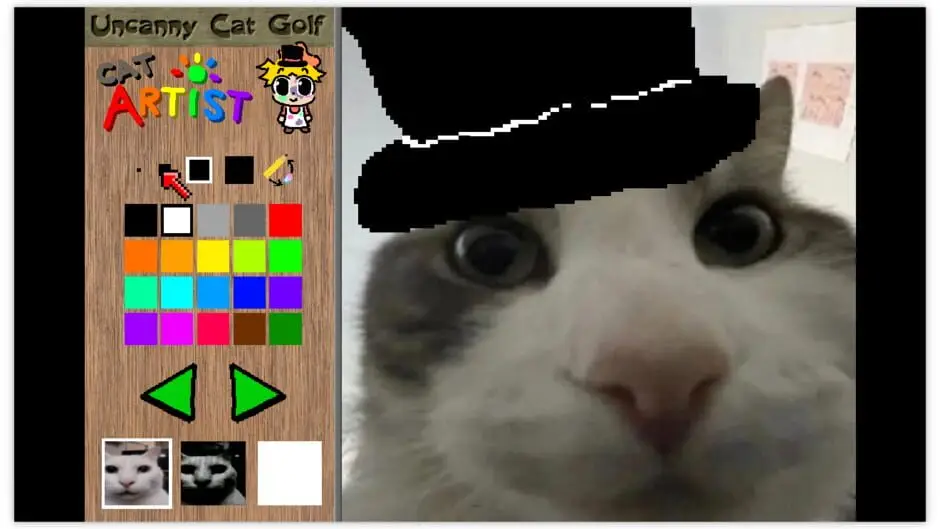 Uncanny Cat Golf — скриншот 6